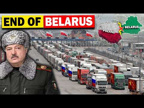 Most lądowy między Moskwą a Białorusią zniknął – tysiące ciężarówek w panice, gdy Polska zamyka w...