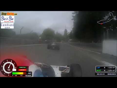 Grand Prix de Pau historique 2019 - F3 Classic - Race 1 fight
