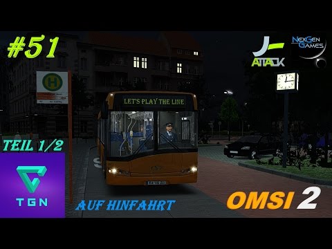 Let's play the line - "OMSI 2" - unterwegs in Neustedt V.2 / Linie 5 (HD)
