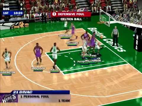 NBA Live 2000 PC gameplay