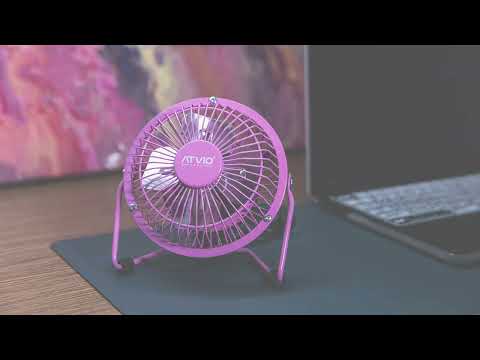 Ventilador Atvio Mini 4 Pulgadas Metal Varios Modelos 1 Pieza | Walmart ...