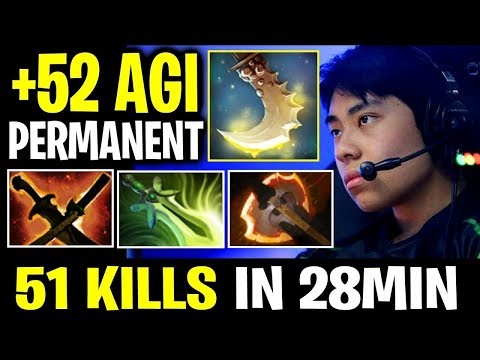 DOTA 2 51 Kills in 28min - ANA Monster Slark in Pub Game