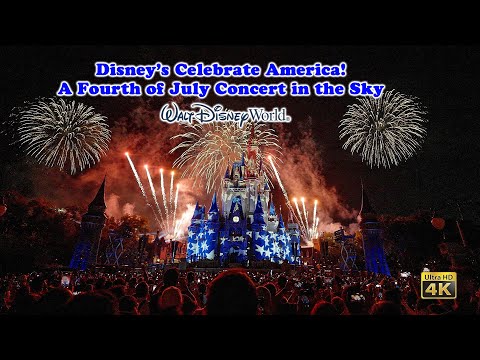 Disney’s Celebrate America! A Fourth of July Concert in the Sky Fireworks Magic Kingdom 2023 07 04
