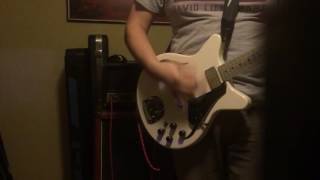 Video thumbnail for Electrical guitar company chessie into Peavey vtm 120 by Noise Machines ATX