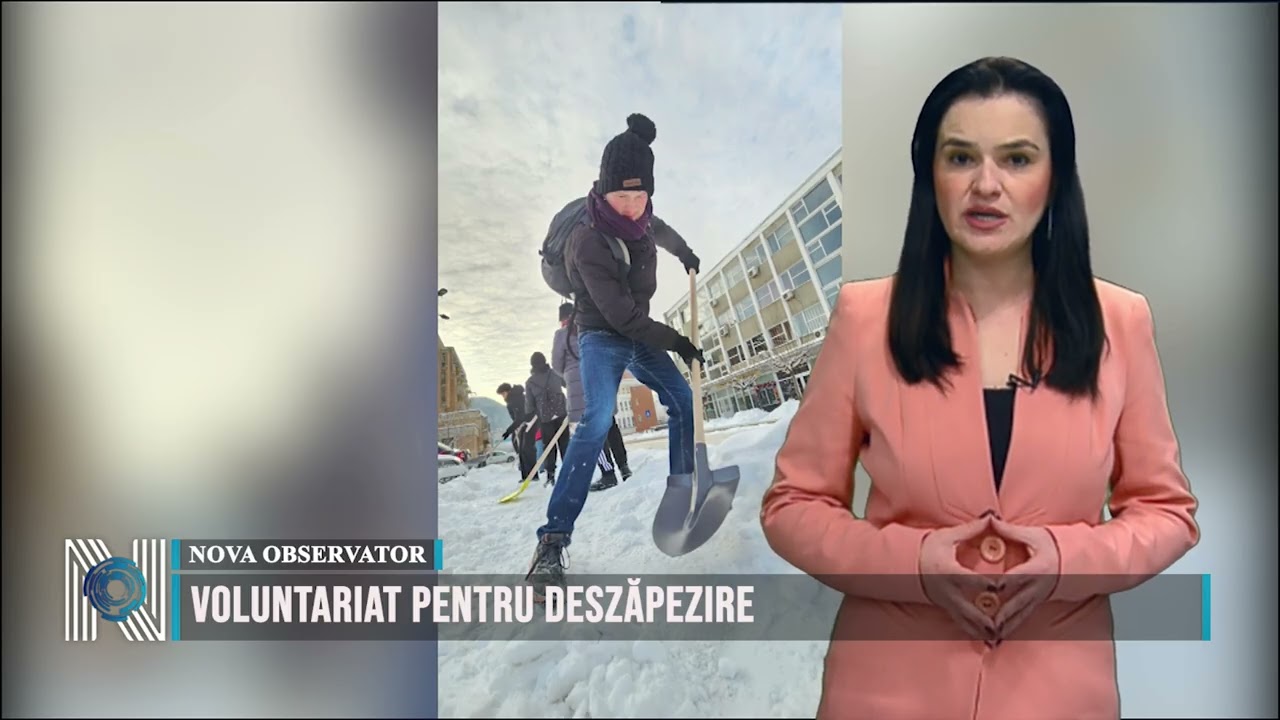 Voluntariat pentru deszăpezire