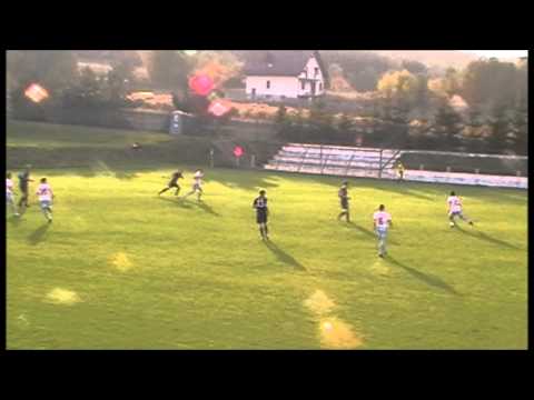 Wierna Małogoszcz - Unia Tarnów 1:1. Skrót, bramki. 11.10.2013