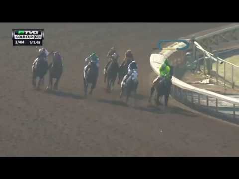 RACE REPLAY: 2016 Gold Cup at Santa Anita Featuring Melatonin