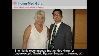 Suzanne, UK patient video testimonial India