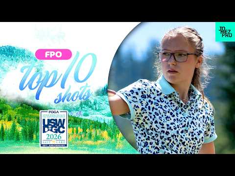 Top 10 FPO Shots from the 2026 USWDGC | Jomez Disc Golf
