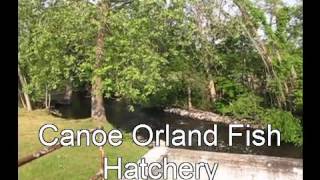 preview picture of video 'Orland Indiana Fish Hatchery you can canoe'