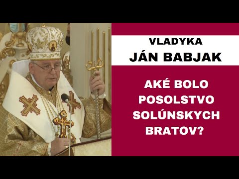 Nedajme sa odradiť pri hlásaní evanjelia - VLADYKA JÁN BABJAK - HOMÍLIA / KÁZEŇ