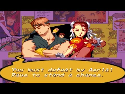 X-Men VS Street Fighter - Ryu/Chun Li - Expert Difficulty Playthrough