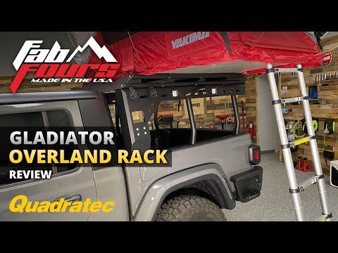 Fab Fours Overland Rack Review for Jeep Gladiator JT