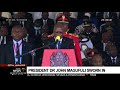 Magufuli sworn in for second term