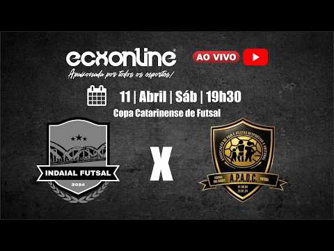INDAIAL FUTSAL x FAXINAL DOS GUEDES | JOGO COMPLETO | COPA CATARINENSE 2026