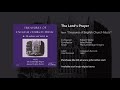 The Lord's Prayer - Robert Stone, John Rutter, The Cambridge Singers