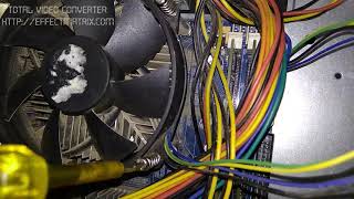 How to open/clean CPU COOLING FAN