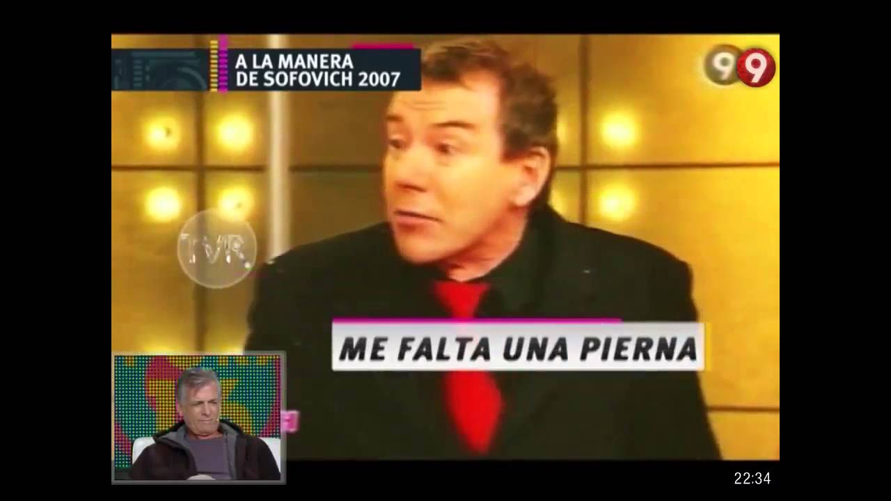 Alacrán mete la pata con Gerardo Sofovich