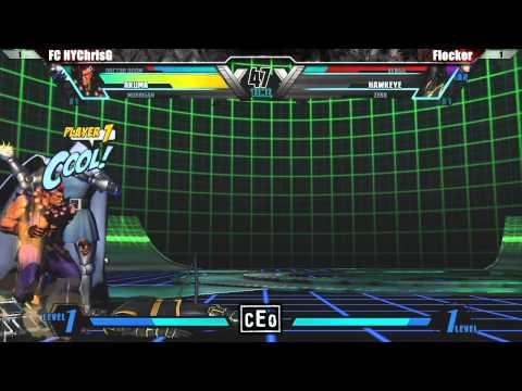 UMVC3 Losers Final FC NYChrisG vs Flocker - CEO 2012 Tournament