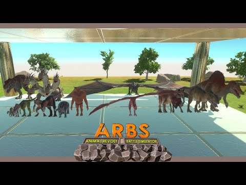 Animal Revolt Battle Simulator - fantasy vs carnivore dinosaurs.