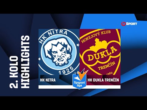 2. kolo: HK Nitra - HK Dukla Trenčín 2:3 sn (0:1, 1:1, 1:0 - 0:0, 0:1)