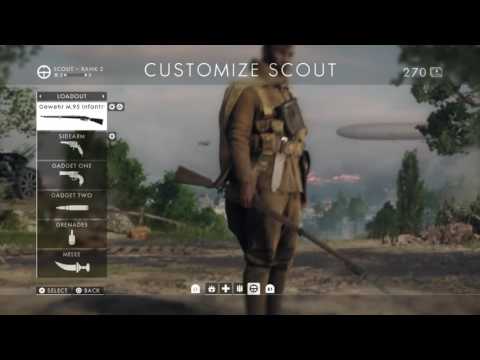 Battlefield 1: the Scout Class [ what gun to chose ? ]