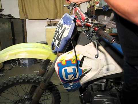 Mińsk 125, Husqvarna 610 - budowa lekkiego enduro cz. 2 - sprawozdanie