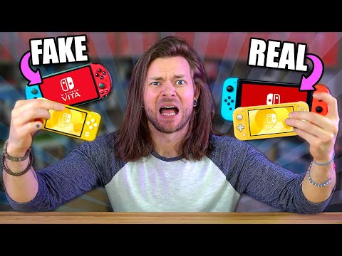 The FAKE $50 Nintendo Switch Consoles