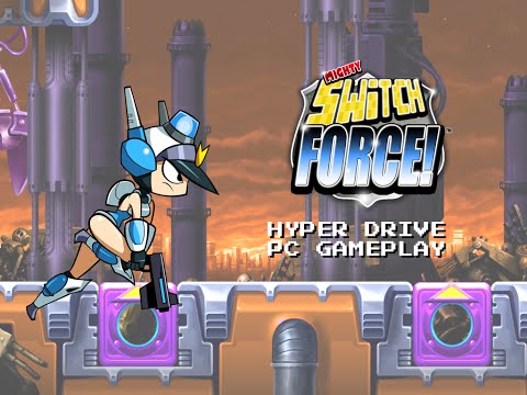 [Gameplay] Mighty Switch Force! Hyper Drive Edition for PC