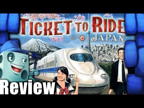 Ticket to Ride Map Collection: Volume 7 – Japan & Italy Review   with Tom Vasel