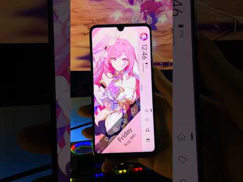 An Irresistible KLWP Theme That's Hard to Turn Down! #wallpaper #anime #elysia #honkaiimpact3rd