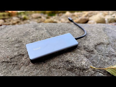 ⚡ Trust DALYX 6v1 – malý USB-C hub, který vyřeší všechno od HDMI po síťový kabel