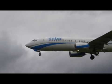 Plane In Failed Crosswind Landing at Salzburg