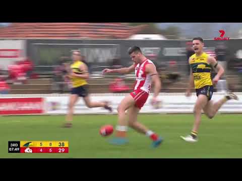 Rd 16 Hostplus SANFL Snapshot - North's Noah Casalini shows off his speed