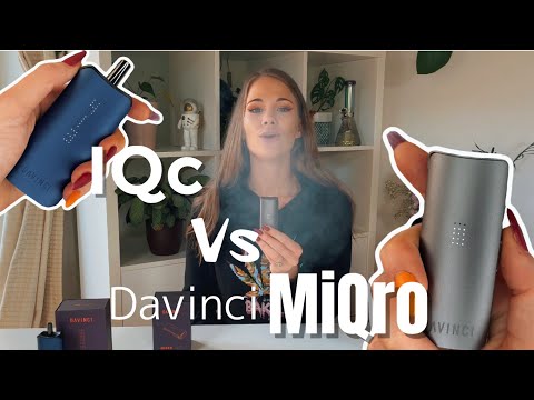 Comparing Vaporizers || 2021 Davinci IQc vs MiQro | IQc Review | MiQro Review