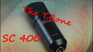 Video thumbnail for The T.Bone SC 400 - A Great Value for Money Studio Condenser Mic by Ian Craig Audio,Video, Reviews & Tips