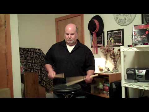 Matt Savage playing "Coast to Coast" snare solo.