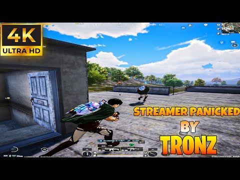 TRONZ vs Streamers 🔥 Watch How This Clutch Changed Everything! | PUBG MOBILE Emulator