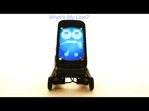 SMARTPHONE ROBOT Forgets Line - Funny Android | Iphone app Oddwerx Smart phone Robot oddworx