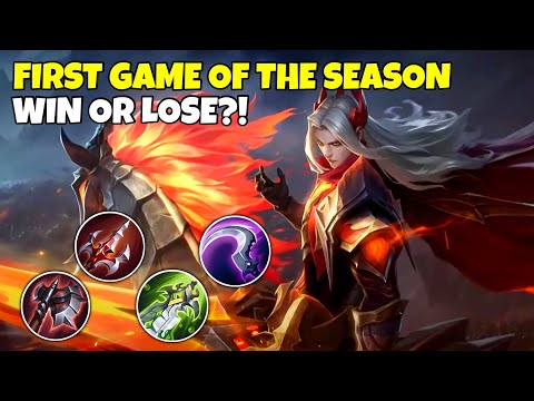 FIRST GAME OF THE SEASON! WIN OR LOSE?! - Top Global Leomord - Avory | MLBB