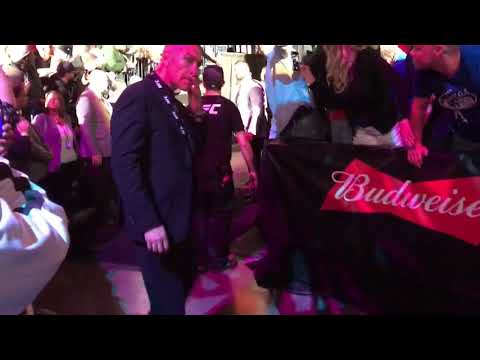 UFC 210 Daniel Cormier enters