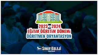 ÜSKÜDAR SINAV KOLEJİ ÖĞRETMEN ORYANTASYON
