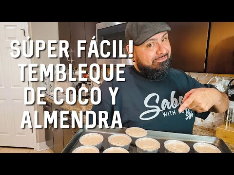 TEMBLEQUE DE COCO Y ALMENDRAS/ COCONUT AND ALMOND TEMBLEQUE (CUSTARD)