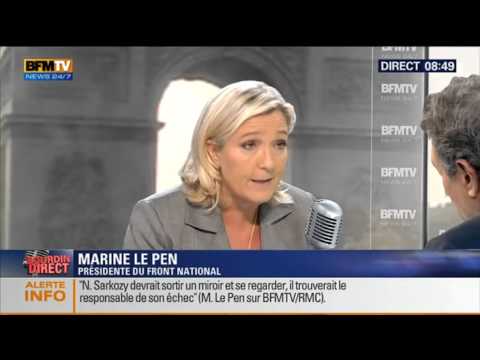 Bourdin Direct: Marine Le Pen – 22/09