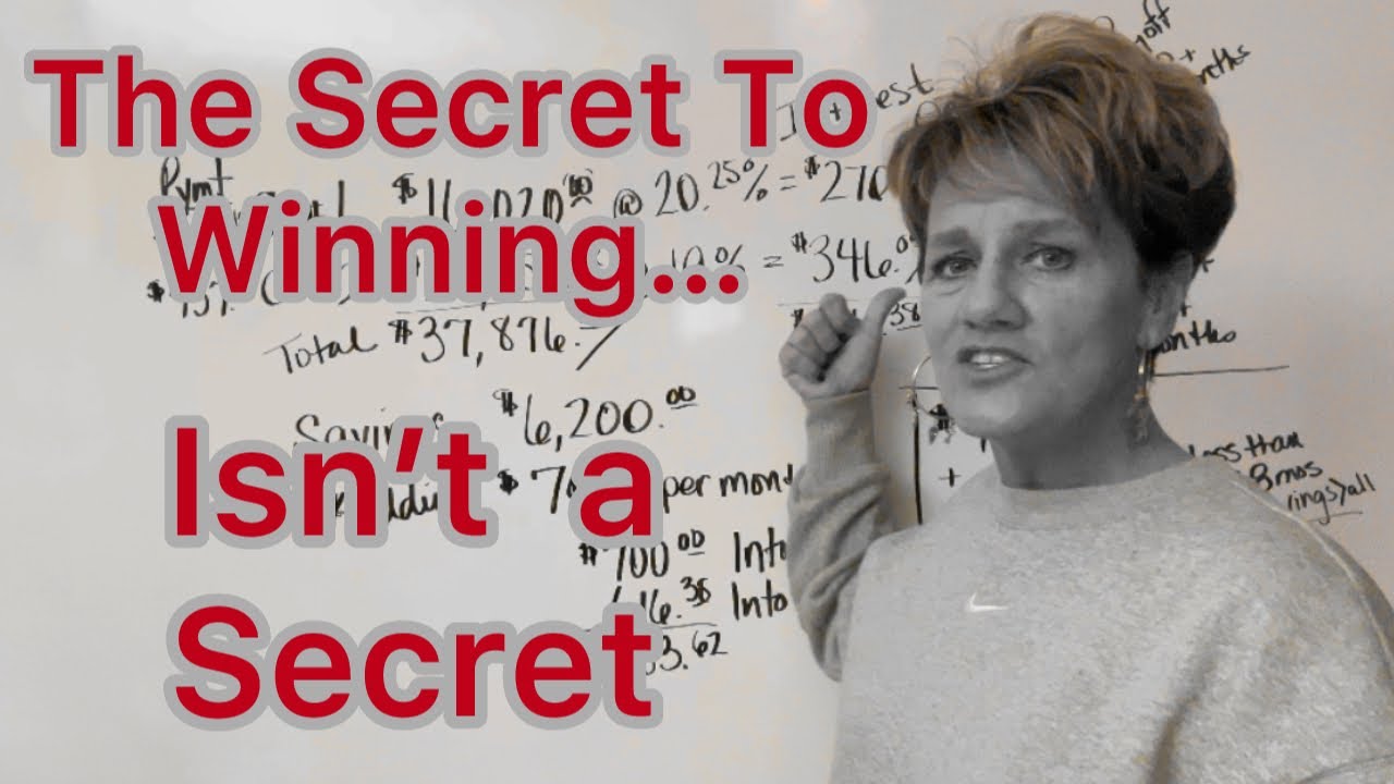 The Secret To Winning Financially… Isn’t a SECRET At All