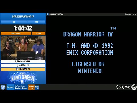 Dragon Warrior IV by anatoleu, SUMDeaner, and TheCowness - RPG Limit Break 2024