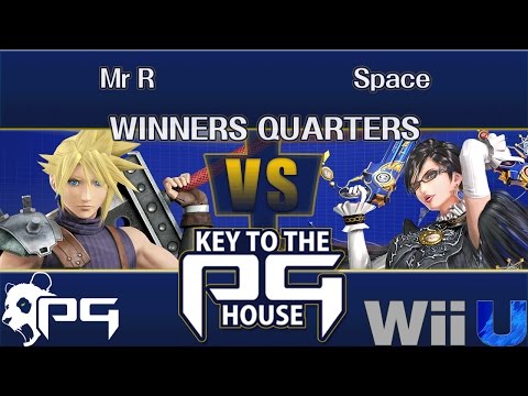 Key to the PG House WINNERS QUARTERS - Mr R (Cloud) vs Space (Bayonetta, Corrin)