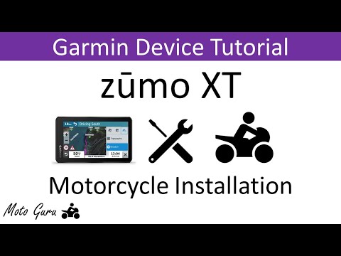 Garmin Zumo XT Motorcycle and Car Installation