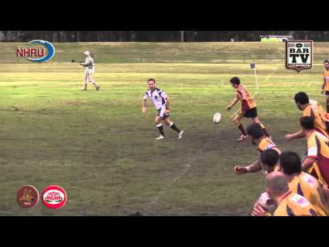 2015 NHRU Round 5 Premier 1 Highlights - Lake Macquarie v Waratah