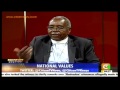 Monday Special Interview National Values Part 3